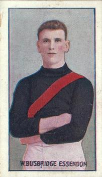 1906-07 Sniders & Abrahams Australian Footballers - Victorian League Players Series C #NNO Bill Busbridge Front